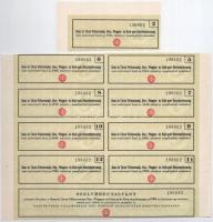 Budapest 1927. "Ganz és Társa-Danubius Gép-, Waggon- és Hajó-Gyár Részvénytársaság" névre ...