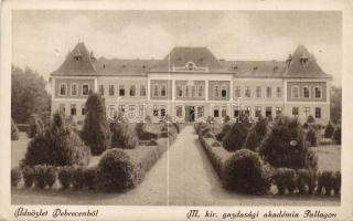 Debrecen Pallag Gazdasági Akadémia