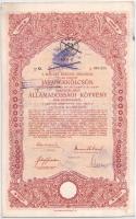 Budapest 1917. "A magyar korona országai 6%-kal kamatozó Járadékkölcsön" államadóssági köt...