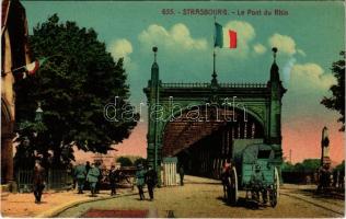 Strasbourg, Strassburg; Le Pont du Rhin / bridge