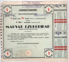 Budapest 1914. "Budapest Székesfőváros - Kötelezvény" 2400K-ról szelvényekkel, bélyegzésse...