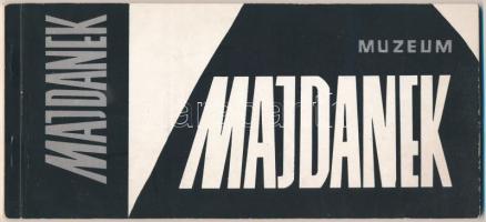 Muzeum Majdanek - Modern lengyel képeslapfüzet a Majdaneki (vagy Lublini) koncentrációs táborról 12 képeslappal, judaika / Majdanek (Lublin) concentration camp - modern Polish postcard booklet with 12 postcards, Judaica (Fot. A. Kaczkowski)