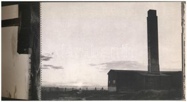 Muzeum Majdanek - Modern lengyel képeslapfüzet a Majdaneki (vagy Lublini) koncentrációs táborról 12 ...