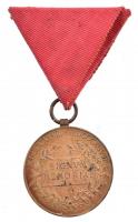 1898. "Jubileumi Emlékérem Fegyveres Erő Számára / Signum memoriae (AVSTR)" hadifém kitünt...