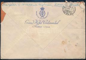 1937 március-április, Olaszország: Keresztury Dezsőné Seiber Mária (19?-1975) zongoraművész és Keres...