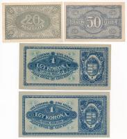 1920. 20f + 50f + 1K (2x) T:I-II Adamo