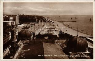 Venezia, Venice; Lido, Panorama dall'Hotel Excelsior