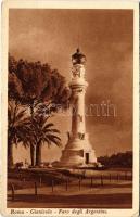 Roma, Rome; Gianicolo, Faro degli Argentini / Lighthouse of the Italians of Argentina (fl)