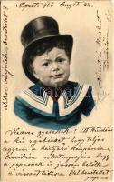 1906 Children art postcard. A.S.W. Serie 609. (EK)