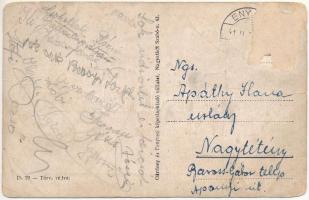 1941 Felednélek, felednélek, de nem tudlak feledni... magyar folklór művészlap / Hungarian folklore ...