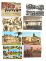 Egy doboz MODERN magyar és külföldi képeslap / A box of modern Hungarian and other postcards