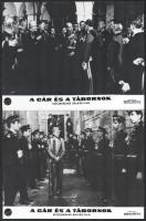 cca 1966 ,,A cár és a tábornok" című bolgár film jelenetei és szereplői, 13 db vintage produkciós filmfotó, ezüst zselatinos fotópapíron, a használatból eredő (esetleges) kisebb hibákkal, 18x24 cm