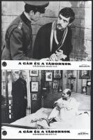 cca 1966 ,,A cár és a tábornok" című bolgár film jelenetei és szereplői, 13 db vintage produkci...