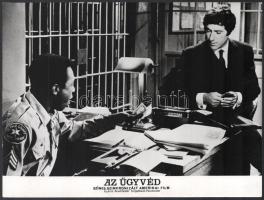 cca 1974 ,,Az ügyvéd - Petrocelli" című amerikai film jelenetei és szereplői (köztük Barry Newm...