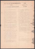 1987 Beszélő 1987. június, különszám. Társadalmi szerződés. A politikai kibontakozás feltételei. Sza...