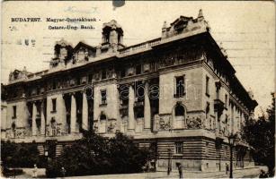 1918 Budapest V. Magyar-Osztrák Bank (kopott sarkak / worn corners)