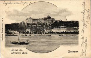 1901 Budapest I. Királyi vár. Divald Károly 10. sz. (EK)