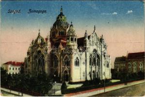 1921 Szeged, zsinagóga (vágott / cut)