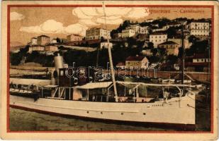 1914 Herceg Novi, Castelnuovo; SS Vermac steamship (EK)