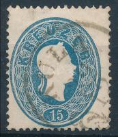 1861 15kr bélyeg KULA (Gudlin 50 p)