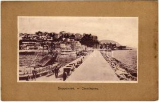 1914 Herceg Novi, Castelnuovo; Molo (EK)