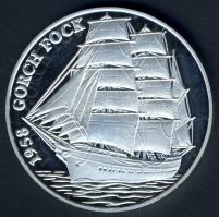 NSZK 1995. "Gorch Fock" Ag 10g T:PP