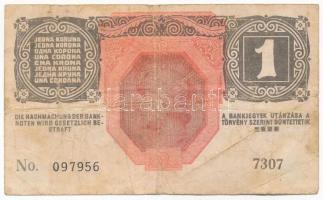 1916. 1K "7000 feletti sorozatszám" T:III-
Adamo K3M