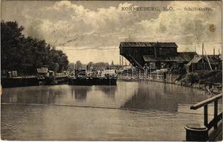 1913 Korneuburg, Schiffswerfte / shipyards (EK)