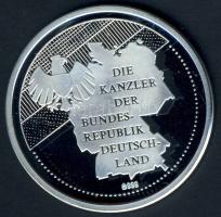 NSZK 1996. "Konrad Adenauer" Ag 8,5g T:PP