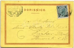 1899 (Vorläufer) Hostyn, Svaty Hostyn; Kaple blahost. Jána Sarkandra, Hostynská vodni kaple, Rohledn...