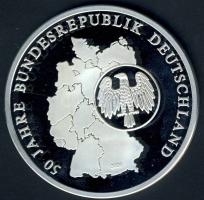 NSZK DN "50 éves az NSZK" Ag 20g T:PP