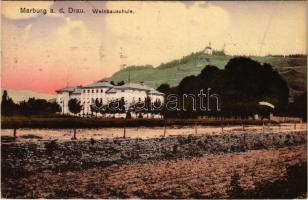 1917 Maribor, Marburg; Weinbauschule / viticulture school