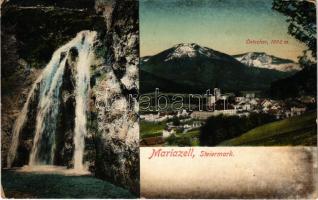 1913 Mariazell (Steiermark), Oetscher / waterfall (fa)