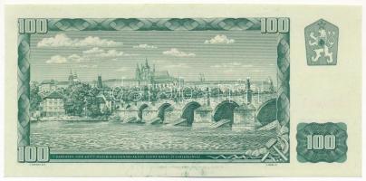 Csehszlovákia 1961. 100K T:I,I- Czechoslovakia 1961. 100 Korun C:UNC,AU