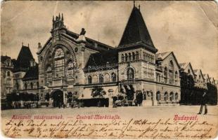 1905 Budapest IX. Központi vásárcsarnok (gyűrődések / creases)