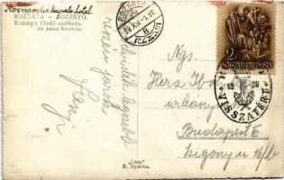 1938 Rozsnyó, Roznava; fürdő szálloda. Alt János felvétele / spa hotel + "1938 Rozsnyó visszaté...