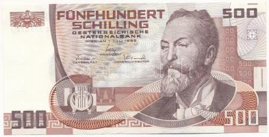 Ausztria 1985 (1986). 500Sch T:I-,II Austria 1985 (1986). 500 Schilling C:AU,XF Krause 151