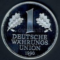 NSZK 1990. "Német Pénzügyi Szövetség" Ag 20,1g T:PP