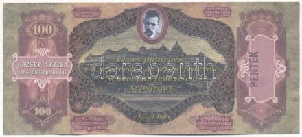 2005. "100 Költőpénz - József Attila" fantáziapénz T:II