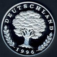 NSZK 1996. "Johann Sebastian Bach" Ag 20,1g T:PP