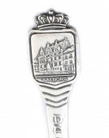 Ezüst(Ag) Adborg-Denmark díszkanál, jelzett, h: 10,7 cm, nettó: 13,6 g