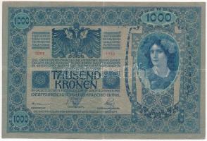 1902. 1000K fekete "ROMANIA TIMBRU SPECIAL" román felülbélyegzéssel T:III 
Adamo K35Be