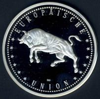 NSZK 1993. "Schengeni Egyezmény" Ag 20g T:PP