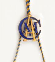 MAC ökölvívó jelvény réz, zománcozott jelvénnyel