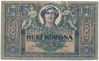 1919. augusztus 9. 20K "R 2024 753210" T:III- 
Adamo K19