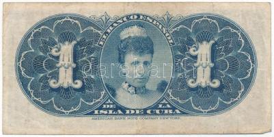 Kuba / Spanyol adminisztráció 1896. 1P "G 0241867" T:III folt
Cuba / Spanish administrati...