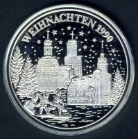 NSZK 1990. "Karácsony" Ag 14,7g T:PP