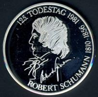 NSZK 1981. "Heinrich Heine - Robert Schumann" Ag 14,9g T:PP