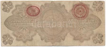 Mexikó / Gobiernói Ideiglenes Kormány / Mexikóváros 1914. 1P piros "REVALIDADO" felülbélye...