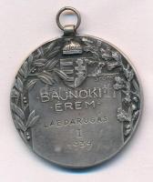 Sződy Szilárd (1878-1939) 1939. "Magyar Főiskolai Sportegyesületek Egyesülése 1907 / Bajnoki Ér...